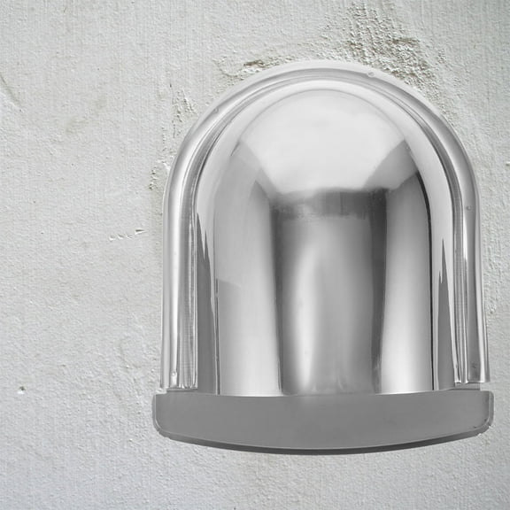 WHAMVOX 2pcs Stainless Steel Chimney Rain Caps Exterior Wall Vent Covers Metal Chimney Cap Chimney Cowl Rain Cover Protector Cap Ending Roof Cowl