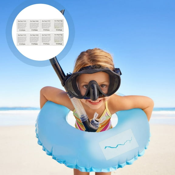 WHAMVOX 2pcs Swimming Ring Repair Patches Tent Repair Sticker Raincoat Repair Sticker