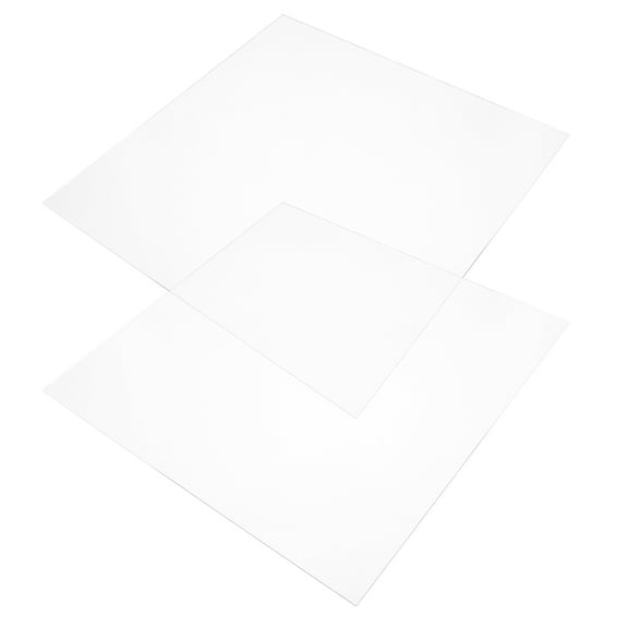WHAMVOX 2pcs Transparent Acrylic Sheets for Crafts Acrylic Board for DIY Decor Display 11x14 Inches