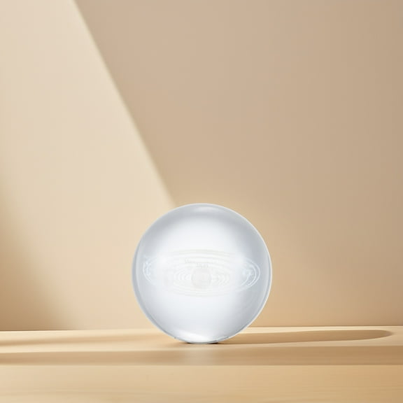 WHAMVOX 3 D Sphere Crystal Ball Perfect Gift for Astronomers Space Enthusiasts Child