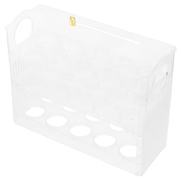 SEWCHICS Egg Storage Holder White 1Pack 10.2X7.9X3.9In