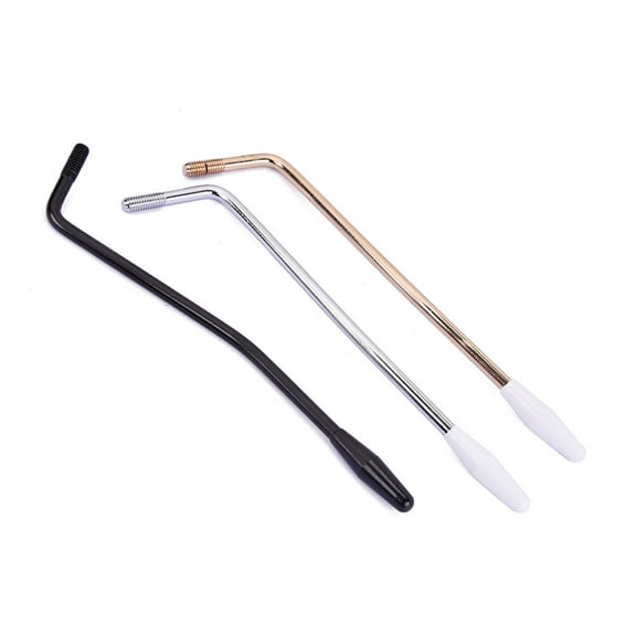 WHAMVOX 3 PCS Electric Guitar Single Tremolo System Bridge Arm Tremolo Whammy Bar Crank Lever 5.8-6.0 MM Thread Diameter for Guitar Bridge Guitar Parts