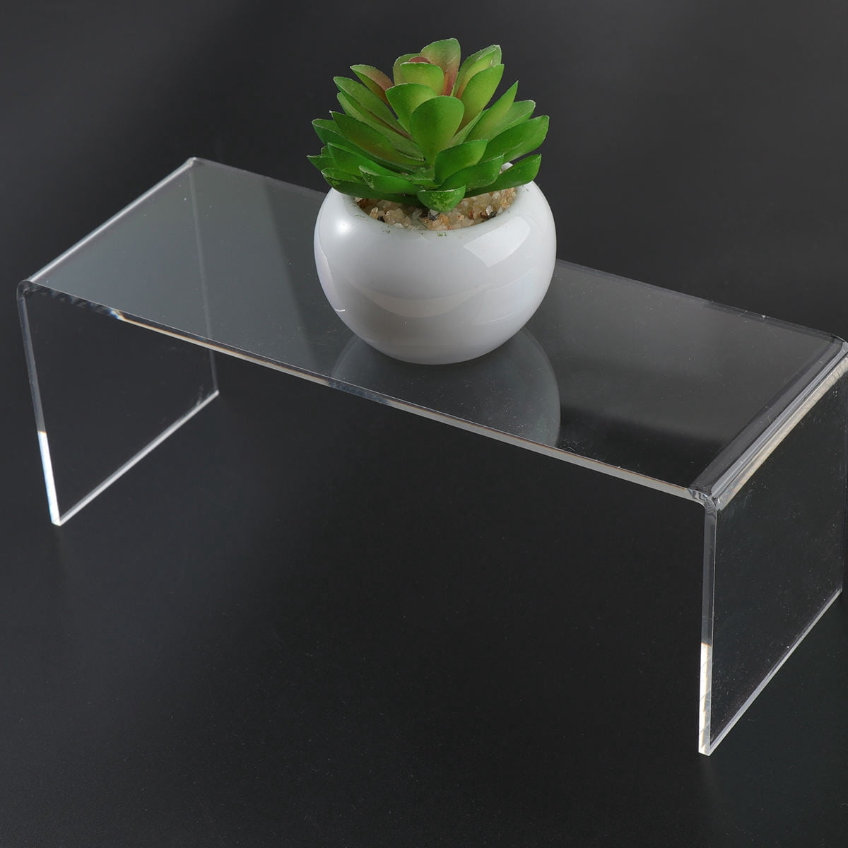 WHAMVOX 3PCS Acrylic Display Shoe Risers Clear Retail Display Stand U ...