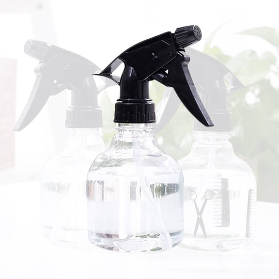WHAMVOX 3-Pack Compact Spray Bottles for Hairdressing, Portable 16.5 x 7.3 cm Mist Sprayers for Salon and Home Use