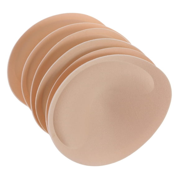 HOOWIFFY Replacement Pads For Sports Bras Sponge Pad Beige Enhance Shape 3Pairs