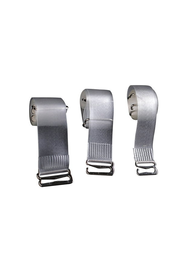 3 Pairs Transparent Shoulder Straps Adjustable for Women Invisible Support