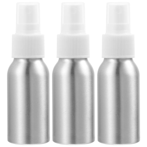 WHAMVOX 3 Pcs Bar Supply Cocktail Bitters Atomizer Sprayer Mist Dispenser Silver