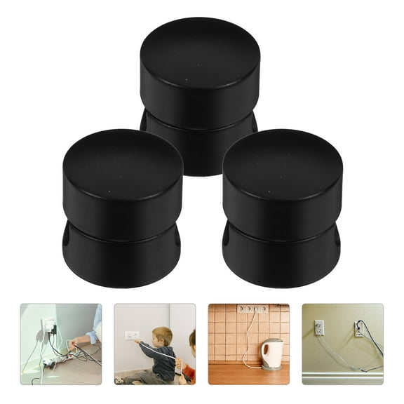 WHAMVOX  3 Pcs Cable Strain Relief Holder Power Cord Fixing Device