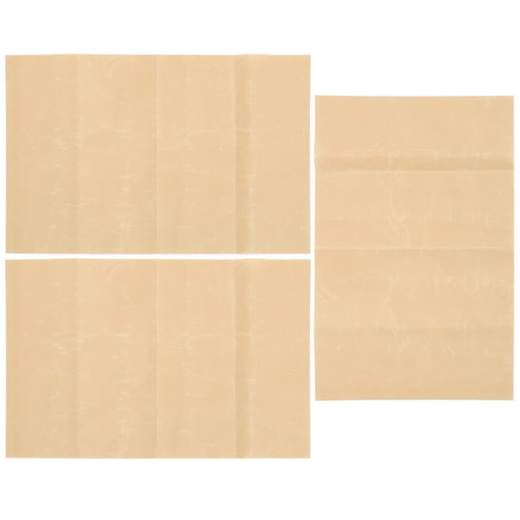 PENIKOKO 3-Pack Reusable Non-Stick Baking Sheets Oven Liners Brown Washable Mats for Easy Cleanup