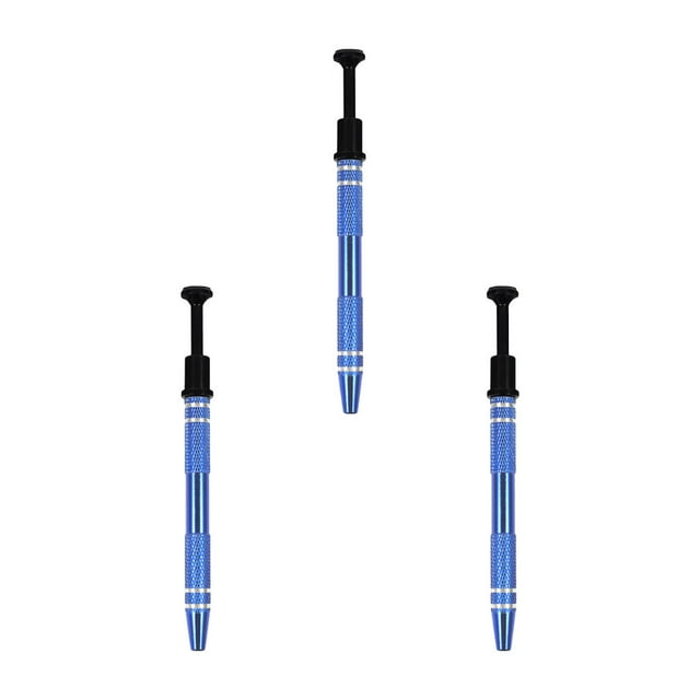 WHAMVOX 3 Pcs Chip Up Tool Electronic Component Grabber Student Blue