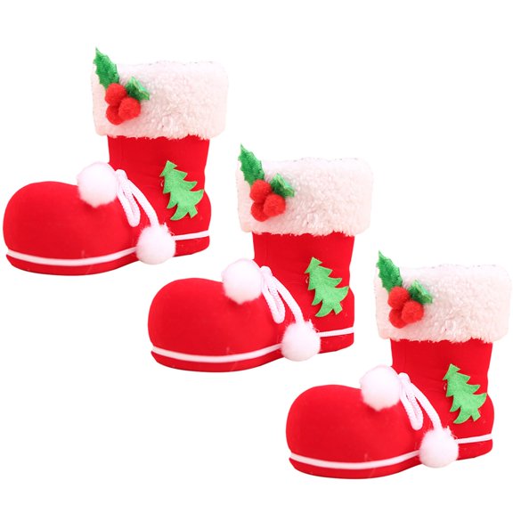 WHAMVOX 3 Pcs Christmas Stocking Holder Stand for Floor Candy Boots