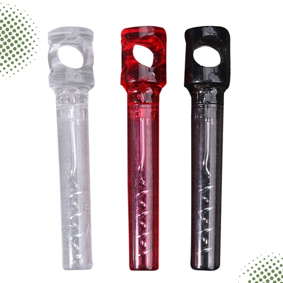WHAMVOX 3-Pack Corkscrew Wine Bottle Openers Set, Red Wine Cork Remover, 10.6 x 2.1 CM