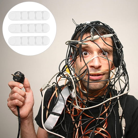 WHAMVOX  3 Pcs Data Wire Winders. Network Cable Organizers Manager