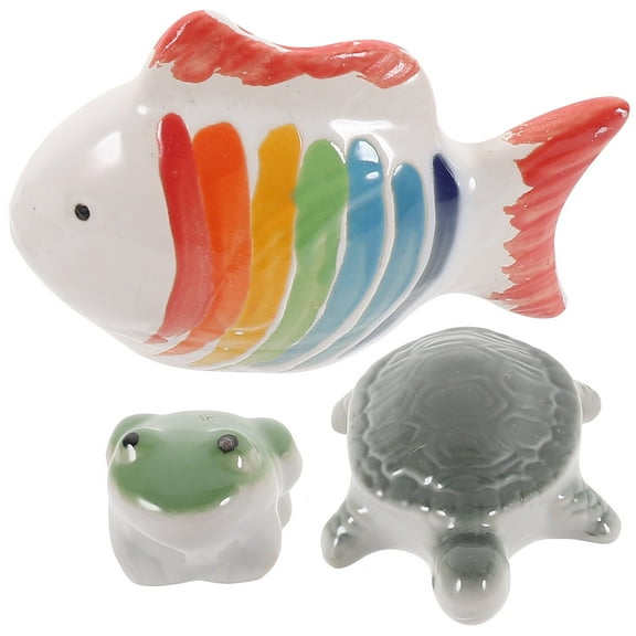 WHAMVOX 3 Pcs Decorations Baby Realistic Fish Tank Ornament