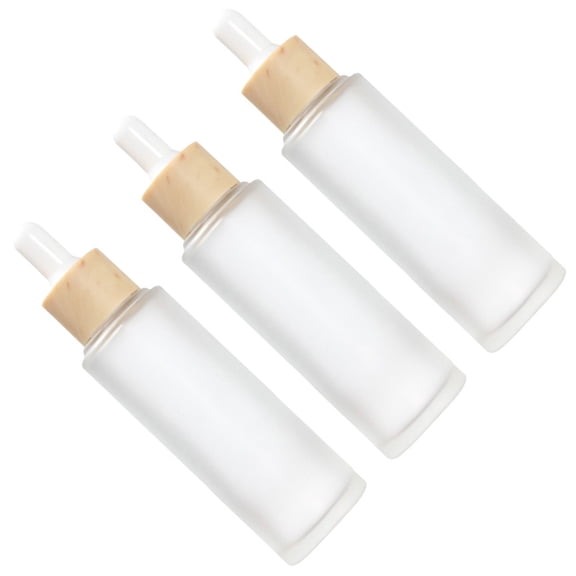 WHAMVOX  3 Pcs Dropper Essential Oil Bottle Droppers Travel Transparent