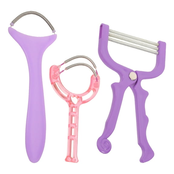WHAMVOX 3 Pcs Face Threading Tool Machine Facial Hair Remover 15.00X9.00X0.50CM