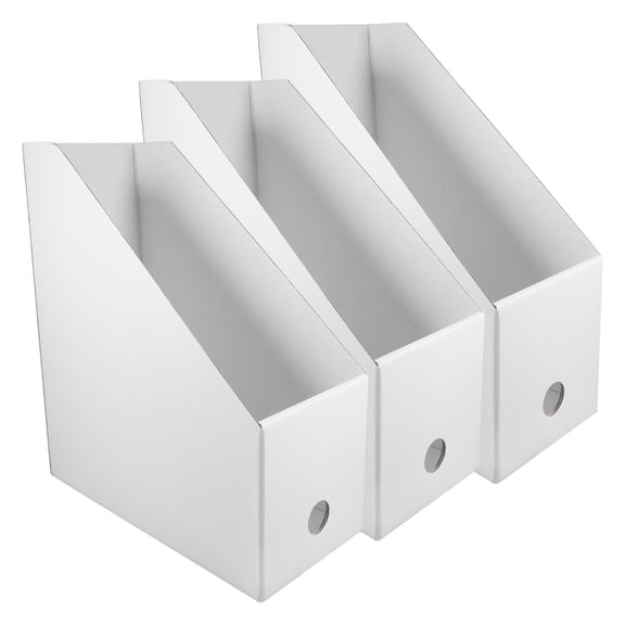 WHAMVOX 3-Piece File Holders and Document Storage Boxes Organizer Set for Office and Home Use