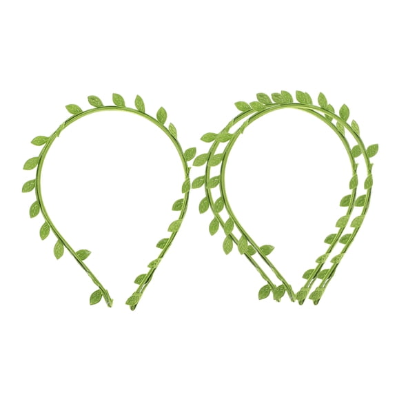 WHAMVOX 3 Pcs Headband Miss Bride 15.00X12.00X0.50CM Green