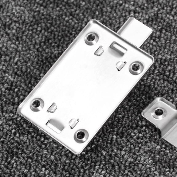HEANUJJ Latch Locks for Inside Door Silver 3Pcs