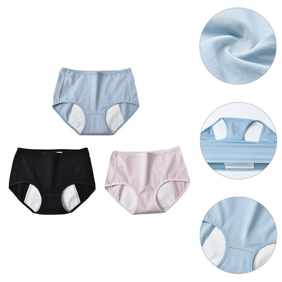 Luxshiny Breathable Menstrual Pants Women 3Pcs XL