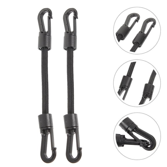 WHAMVOX 3 Pcs Multipurpose Elastic Binding Rope String Hook
