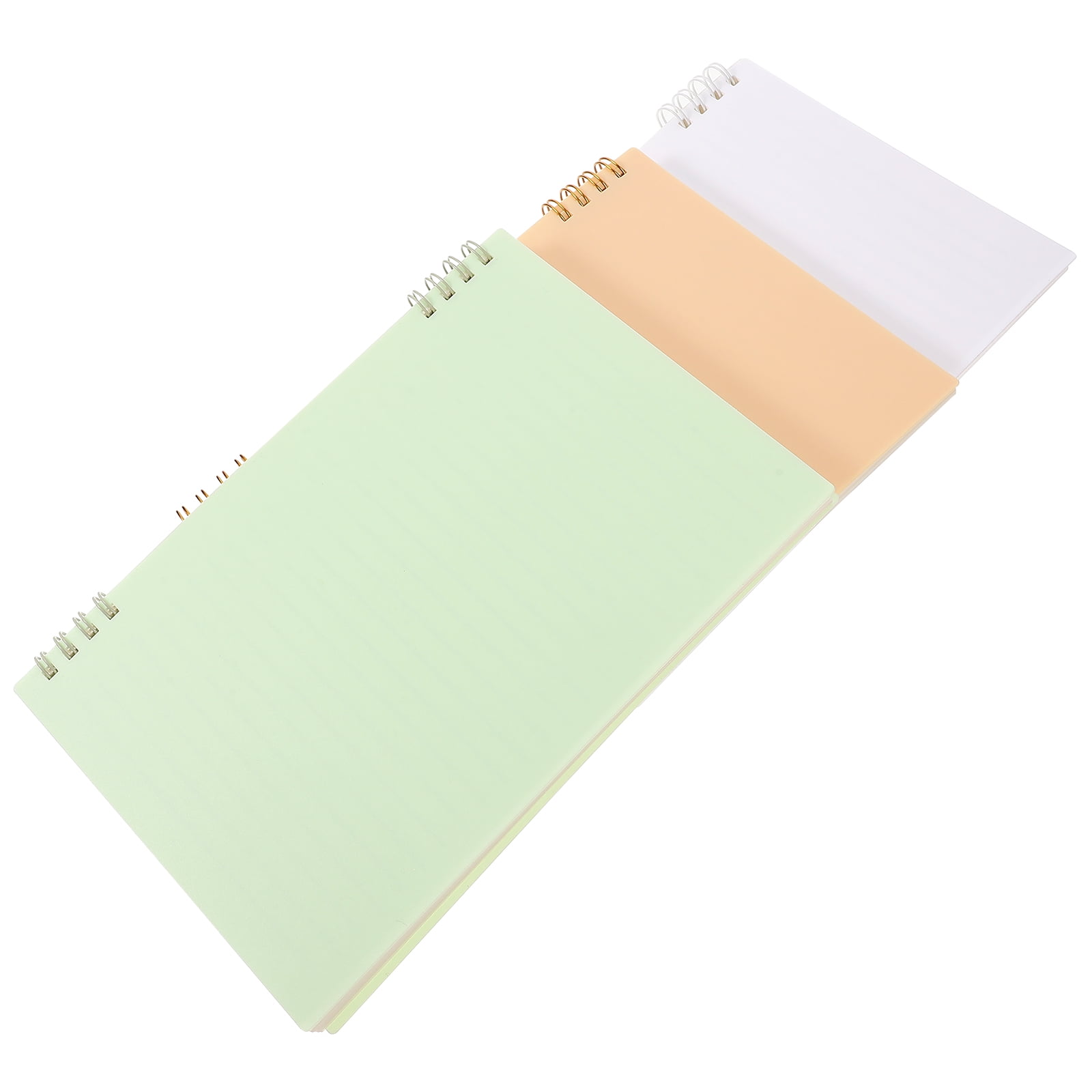 WHAMVOX  3 Pcs Note Taking Notebook The Fashionable Appearance Writing Office