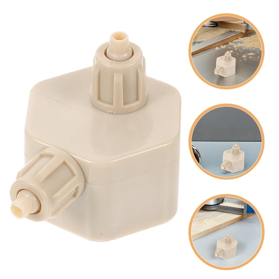 WHAMVOX 3 Pcs Portable Co2 Diffuser Cap Carbon Dioxide Reactor Caps Beige