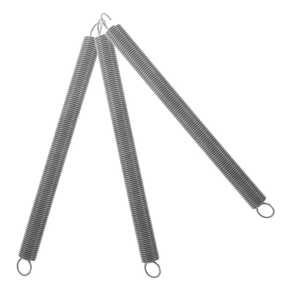 WHAMVOX  3 Pcs Pull down Attic Stair Parts Spring for Ladder Springs Kit Child Silver