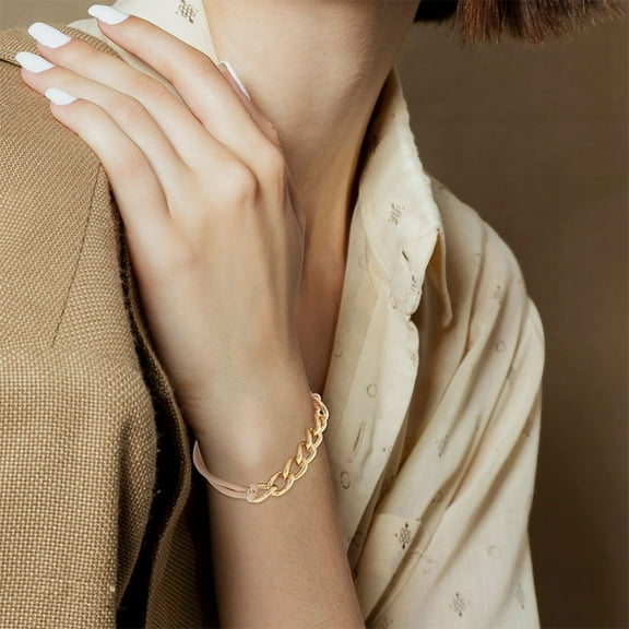 WHAMVOX 3 Pcs Scrunchies for Women Pendant Hair Tie Bridesmaid Golden