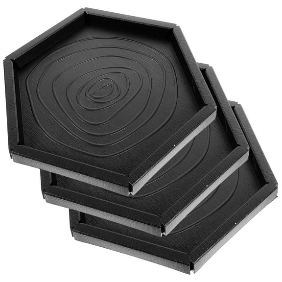 WHAMVOX 3 Pcs Terrarium Water Bowl Reptile Feeding Supplies Tortoise Food Plates