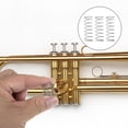 thumbnail image 1 of WHAMVOX  3 Pcs Trumpet Spring Replacements Supplies Finger Buttons Fitting Silver, 1 of 8