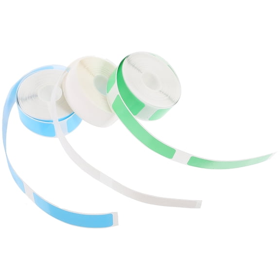 WHAMVOX 3 Rolls DIY Thermal Labels Self Adhesive Transparent Labels Thermal Sticker Labels for Office