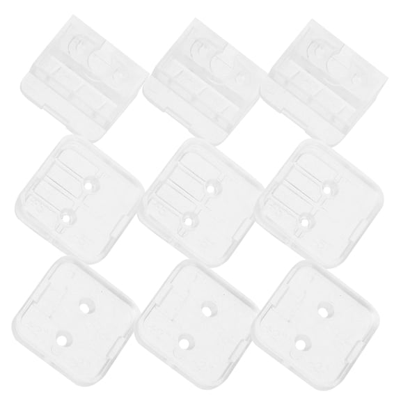 WHAMVOX 3 Sets Reverse Camera Bracket Baby 3.10X2.90X0.50CM Transparent