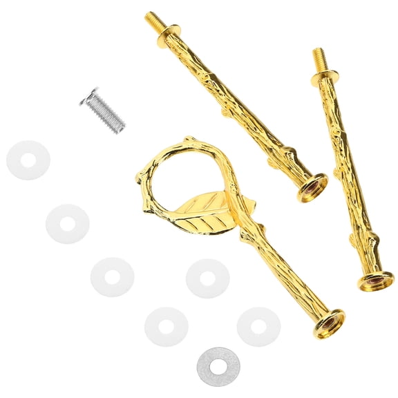 WHAMVOX Heavy Duty 3-Tier Cake Stand Hardware Kit with Fittings for Tiered Tray Assembly