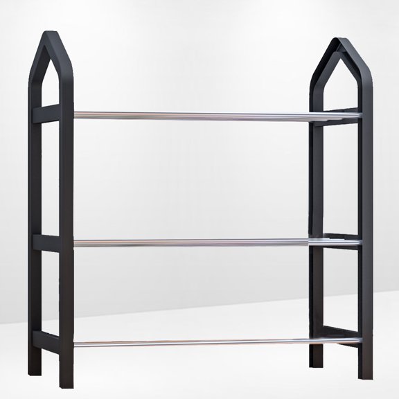 ROMANSENTIAL Entry Way Shoe Storage Rack Plastic 1Pack