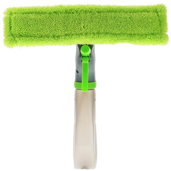 WHAMVOX 3 in 1 Multipurpose Window Squeegee Cleaner Window Wiper Sprayer Scrubber Cleaning Glass Tool for Home Bathroom Living Room