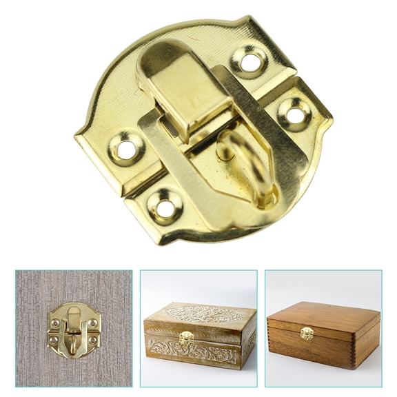 DECORNIJIA Vintage Buckle Latch Iron 30pcs for Jewelry Boxes
