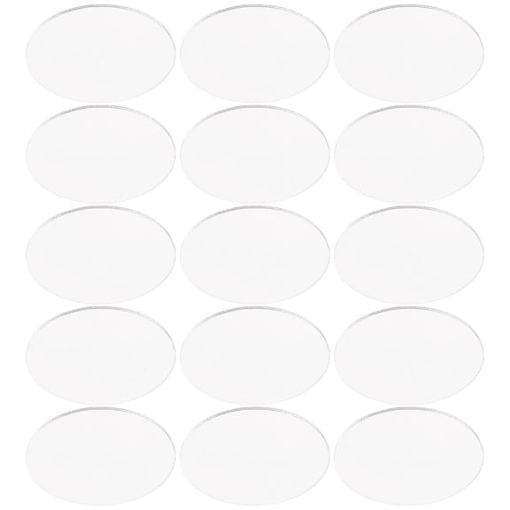 WHAMVOX 30 Pcs Bathroom Home Decor Mirror Sheets Office