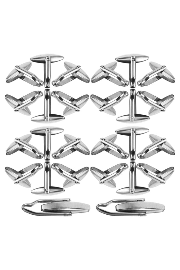 30 Pcs Cufflinks Tuxedo Studs Cufflinks For Men Shirt Studs For Wedding Business Gift