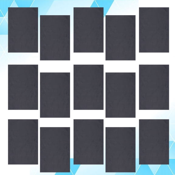 WHAMVOX 30 Pcs Black Wrapping Paper Sheets for Bouquets and Crafts, Child-Friendly Decorative Wraps