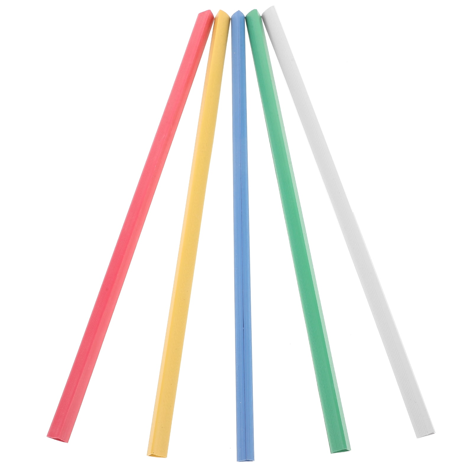 WHAMVOX 30 Pcs Trolley Clip Bar School Book Organizer Binder Binders ...