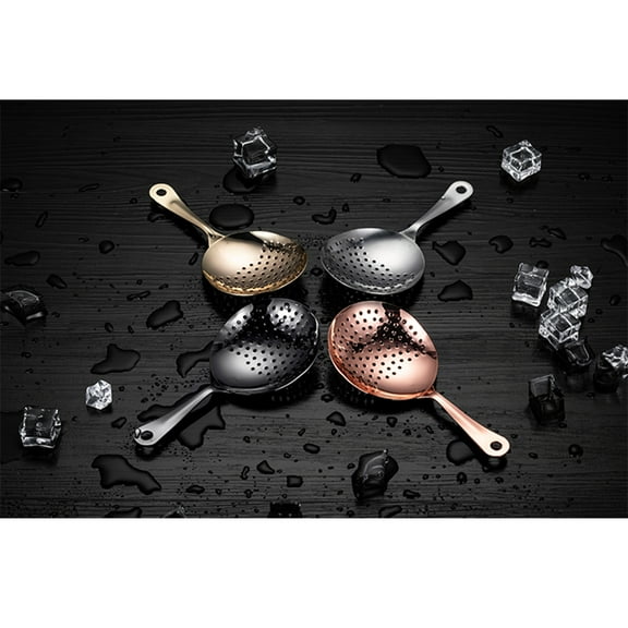 WHAMVOX  304 Stainless Bartender Tools Coffee Strainer Bartending Bartenders Sieve Golden