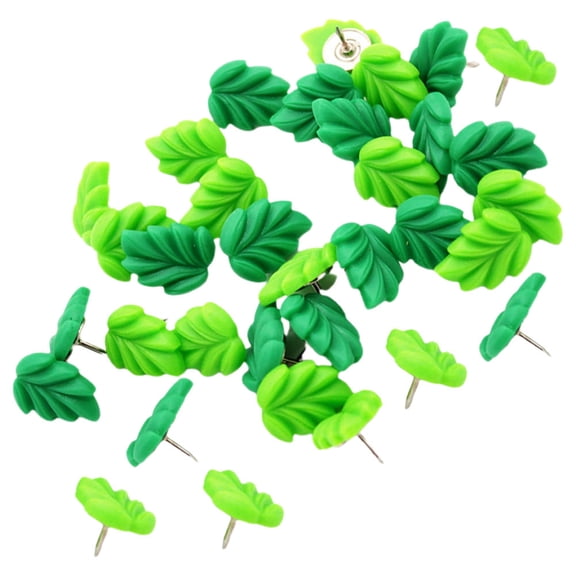 WHAMVOX 30Pcs Decorative Thumb Tacks Pushpins for Craft Activities and Geography Lessons