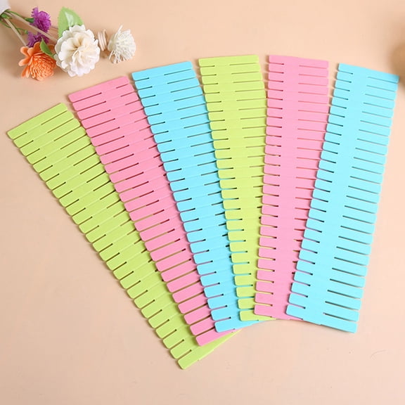 WHAMVOX  32 Pcs Dividers Drawers Dividing Plate 32.4*7cm DIY