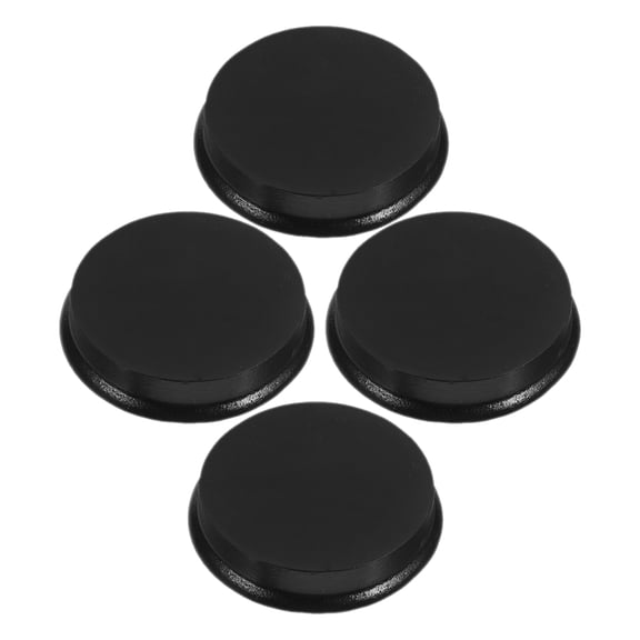 WHAMVOX 3Pcs Base for Articulated Figures Wood Circular 2.55X2.36X0.43in