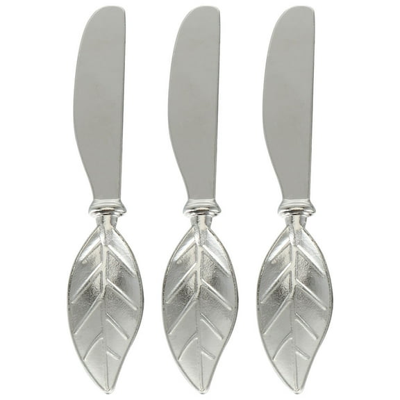 WHAMVOX 3Pcs Cutter Spreaders for Cheese Butter Jam Kitchen Tools with Stainless Steel Blades and Ergonomic Handles