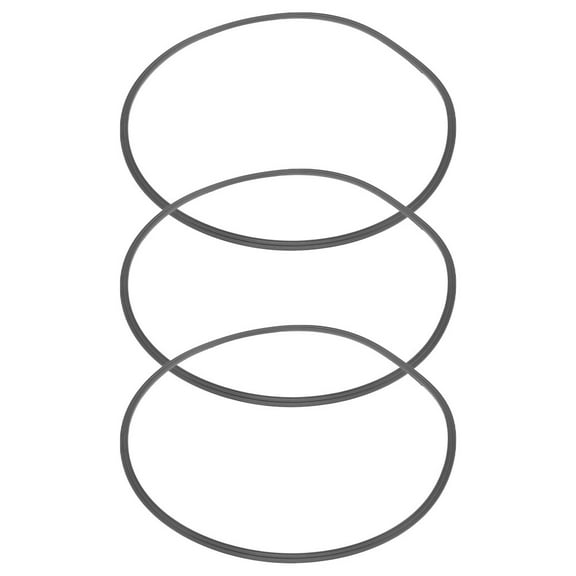 WHAMVOX 3Pcs Floor Protector Bar Stool Base Ring Bar Stool Foot Ring Rubber Nonslip Stool Base Protector Ring