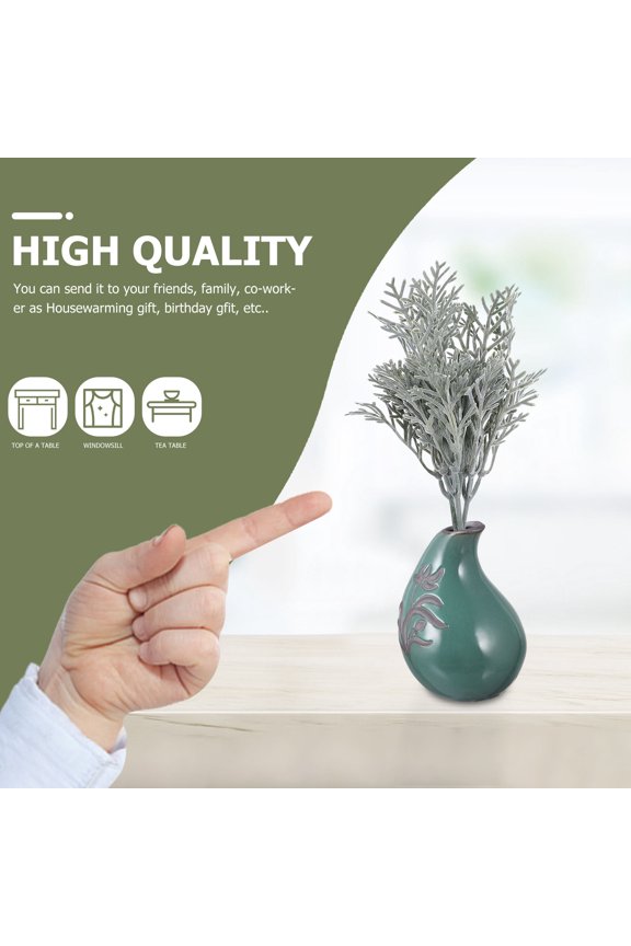 3Pcs Leaf Decoration for Indoor Use Assorted Color Silver Silk Cloth Leaves Shape