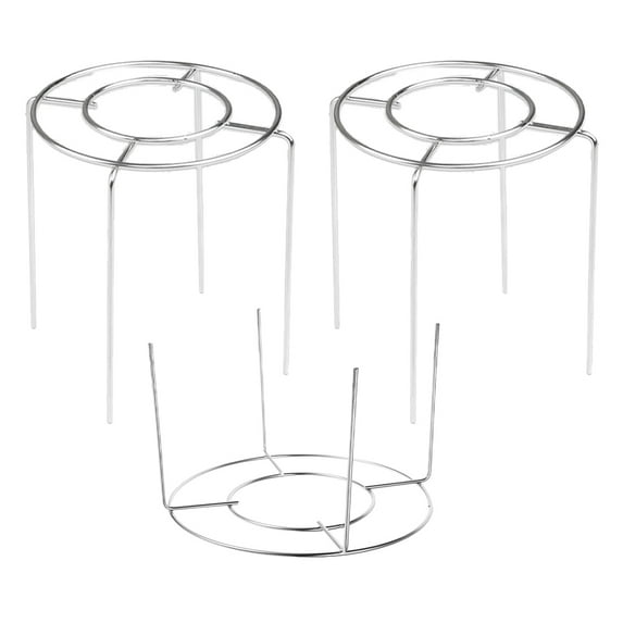 WHAMVOX 3pcs Inverted Cooling Rack Bread Baking Tools Stainless Steel Cooking Rack Cake Cooling Holder Cookie Drying Rack Oven Pan Baking Tool Silver