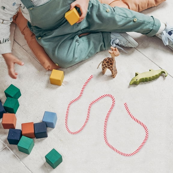 WHAMVOX 3pcs Linking Ropes Rope Cable Tricks Close Up Illusion Gimmick Props Accessories Comedy